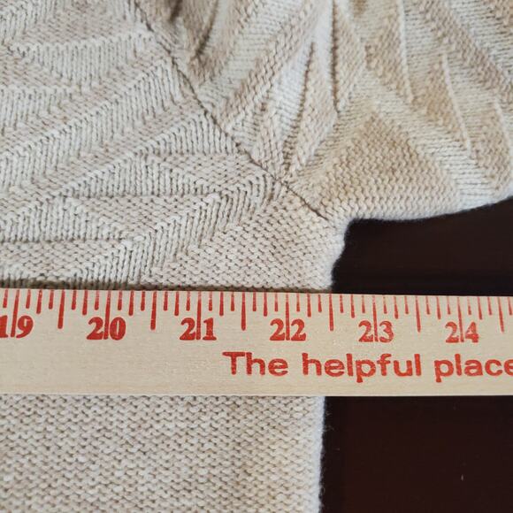 State of Elevenate Womens 100% Lambswool Sweater Size L Aztec Tribal Nordic Knit - Picture 12 of 13